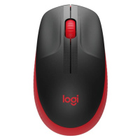 Logitech M190 myš, červená