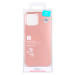 Silikónové puzdro na Apple iPhone 12/12 Pro Mercury i-Jelly ružovo zlaté