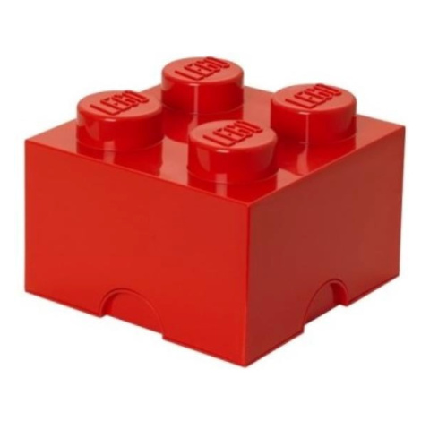 LEGO® úložný box 4 - červená 250 x 250 x 180 mm