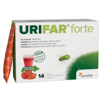 Urifar Forte - S 2000 mg D-manózou pre zdravé močové cesty. Pomáha zmierniť príznaky spojené s i