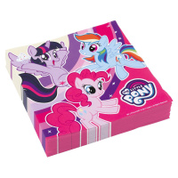 Papierové servítky My Little Pony 20 ks 33 x 33 cm - Amscan