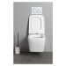 SAPHO - PORTO závesná WC misa, Rimless, 36x52cm, biela PZ102WR