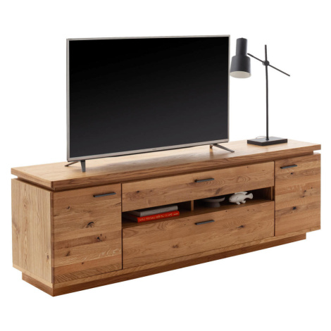 Linea Natura NÍZKA KOMODA, dub, farba duba, 210/68/50 cm