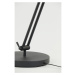 Čierna stojacia lampa (výška 120 cm) Wesly - Light & Living