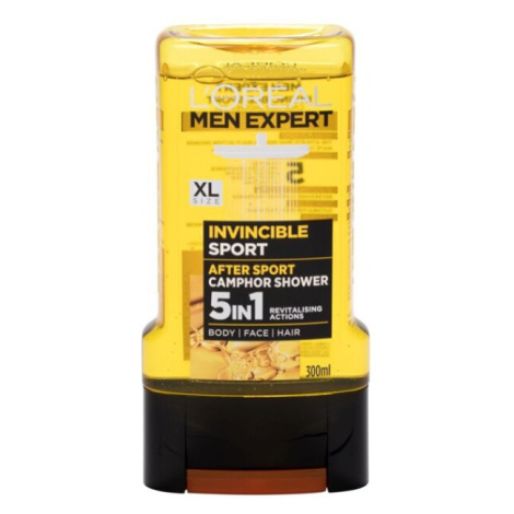 L'ORÉAL Men Expert Sprchový gél 5v1 Invincible Sport 300 ml