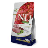 Farmina N&D cat QUINOA (GF) adult, weight managment, lamb granule pre mačky 1,5kg