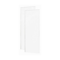 MEXEN - VELAR pro sprchové dvere 90x200 cm 8mm transparent, Sada samostatných skel 871-090-000-0