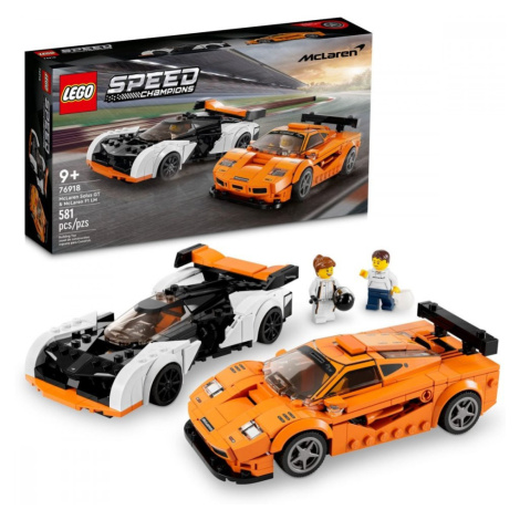 LEGO SPEED CHAMPIONS MCLAREN SOLUS GT A MCLAREN F1 LM /76918/