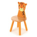 Tidlo Drevená stolička Animal leopard