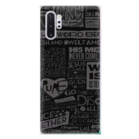 Odolné silikónové puzdro iSaprio - Text 01 - Samsung Galaxy Note 10+