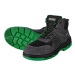 PARKSIDE® Pánska kožená bezpečnostná obuv S3 (43, sivá/zelená)