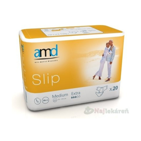 AMD Slip Extra, inkontinenčné plienky (veľkosť M), 1x20 ks