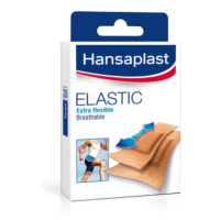 Hansaplast ELASTIC Extra flexible náplasť, stripy 20 ks