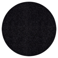 Kusový koberec Dream Shaggy 4000 Antrazit kruh Rozmery koberca: 120x120 kruh