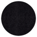 Kusový koberec Dream Shaggy 4000 Antrazit kruh Rozmery koberca: 120x120 kruh