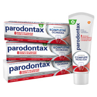 PARODONTAX zubná pasta Kompletná ochrana Whitening 3 x 75 ml