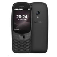 Nokia 6310 Dual SIM, čierna (2024), (CZ, SK, HU)