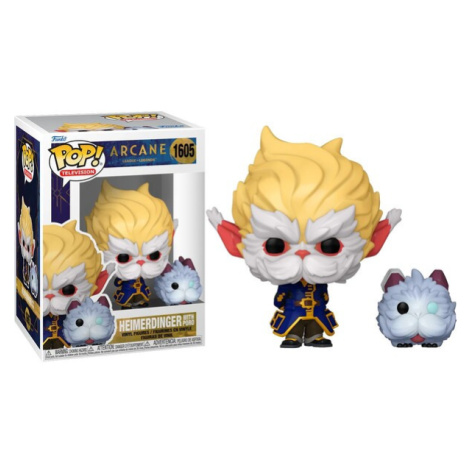 Funko POP! #1605 TV: Arcane League of Legends - Heimerdinger w/Poro