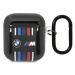 Púzdro BMW AirPods 1/2 cover Black Multiple Colored Lines (BMA222SWTK)