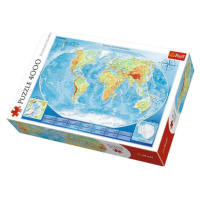 Trefl Puzzle 4000 dielikov Veľká mapa sveta