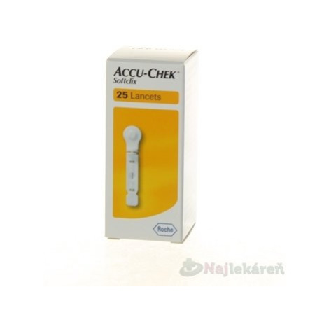 Accu Chek Softclix lancet 25 ks