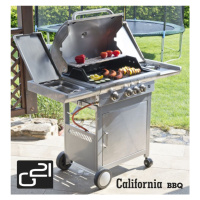 G21 Plynový gril  California BBQ Premium line, 4 horáky