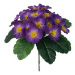 Umelá kvetina Prvosienka fialová, 24 cm
