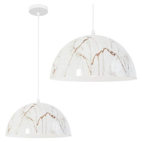 Toolight Toolight, závesná lampa APP911-1CP Marble, imitácia kameňa, OSW-06620