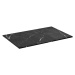 SKARA stôl Rockstone 81,2x12x46cm, čierna farba CG028-0598