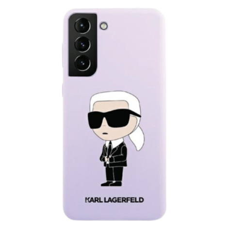 Silikónové puzdro Karl Lagerfeld na Samsung Galaxy S23+ 5G S916 KLHCS23MSNIKBCU Liquid Silicone 