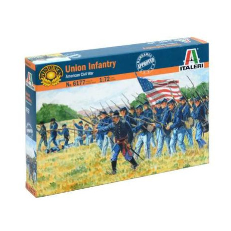 Model Kit figurky 6177 - UNION INFANTRY (AMERICAN CIVIL WAR) (1:72)