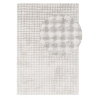 Biely umývateľný koberec 120x170 cm Bubble White – Mila Home