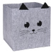 Box na hračky Cat sivý