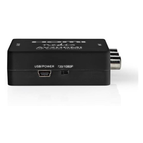 Prevodník 3x Cinch/HDMI NEDIS VCON3456AT