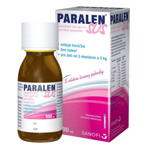 Paralen SUS sus.por.1 x 100 ml