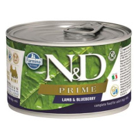 KONZERVA N&D DOG PRIME LAMB & BLUEBERRY 140g