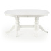 HALMAR Joseph rustikálny rozkladací jedálenský stôl biela