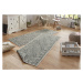 Kusový koberec Twin-Wendeteppiche 103115 grün creme – na ven i na doma - 80x150 cm NORTHRUGS - H