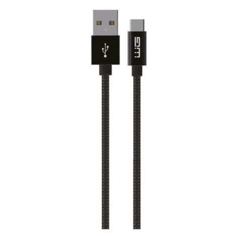 Kábel WG USB-C na USB, 50cm, čierna Winner Group