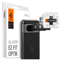 Ochranné sklo Spigen Glass tR EZ Fit Optik Black 2 Pack - Google Pixel 8 (AGL06352)