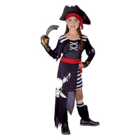 Made Detský kostým Pirátka 110 - 120 cm