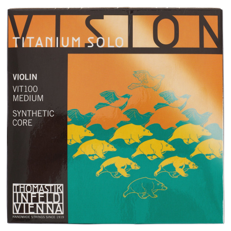 Thomastik VISION TITANIUM SOLO set violin VIT100