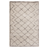 Dekoria Koberec Royal Cream-Light grey 160x230cm, 160 x 230 cm