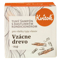 KVITOK Tuhý šampón Vzácne drevo 25 g