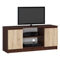 Stolík pod TV RTV 120 2D 1P wenge / sonoma