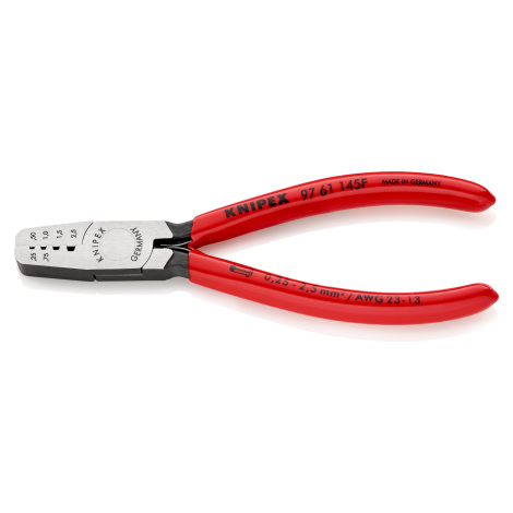 KNIPEX Kliešte lisovacie na koncové dutinky 9761145F