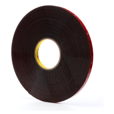 3M VHB 5952-F, 12 mm x 33 m, černá oboustranně lepicí akrylová páska, tl. 1,1 mm