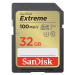 SANDISK EXTREME 32GB MEMORY CARD UP TO 100MB/S, UHS-I, CLASS 10, U3, V30