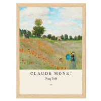 Plagát v ráme 55x75 cm Claude Monet – Wallity