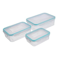 Doza MagicHome Lunchbox set 04x3 0,50/1,00/1,50 lit, sada 3 ks, obdĺžnikové, Clip